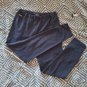 Polo Ralph Lauren Women's Navy Knit Pants  Size Small (S)  Smooth, Pocketless